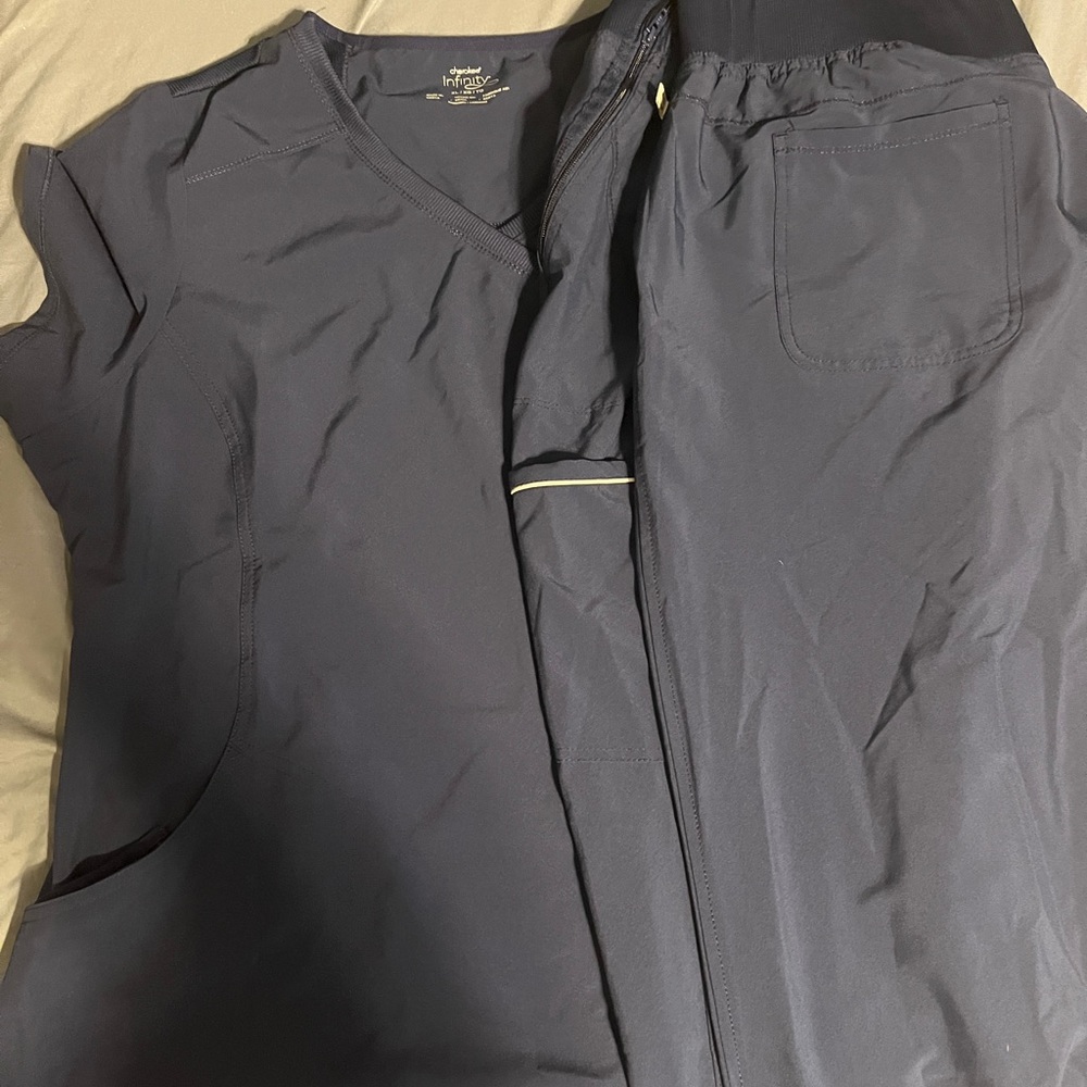 Plus size scrubs